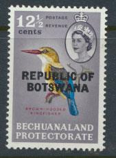 Bechuanaland  OPT Botswana SG 213 Lightly Mounted Mint 