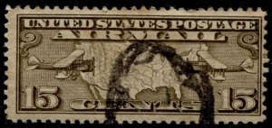 US Stamps #C8 USED AIR POST ISSUE