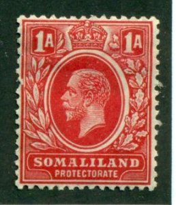 Somaliland Protectorate 1921 #65 MH SCV(2022)=$4.25