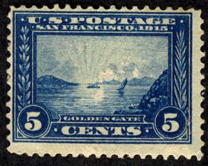 US #399 SCV $150.00 VF mint never hinged, intense color within nice margins, ...