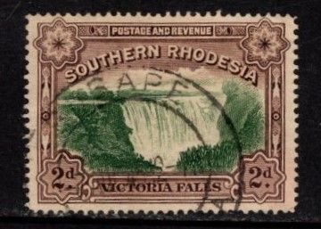 Southern Rhodesia - #37 Victoria Falls - Used