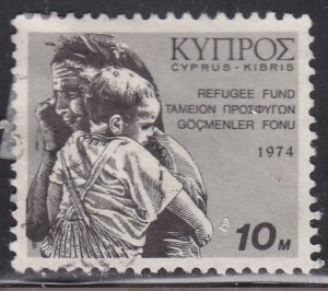 Cyprus RA2 Postal Tax Stamp 1974