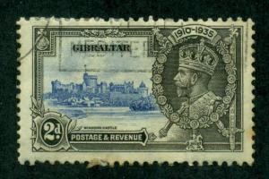 Gibralter 1935 #100 U SCV(2018)=$2.25