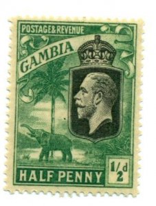 Gambia 1922 #102 MH SCV (2022) = $0.55