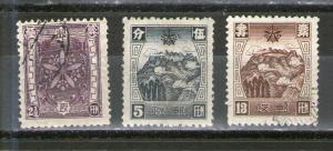 Manchukuo 112-115 used