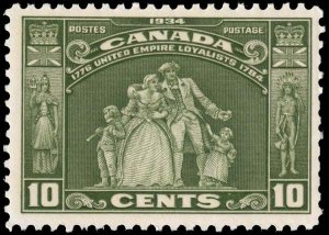 Canada - Scott 209 - Mint-Never-Hinged - Folded Over Perforation Teeth