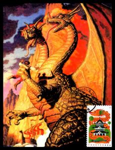 2018 Dragons - U.S. Issue - Maxicard 