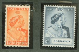 Barbados #210-211 Mint (NH) Single (Complete Set)