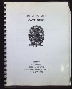 World's Fair Catalog - Bill Sessions