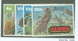 Zambia #191-94 Mint (NH) Single (Complete Set)