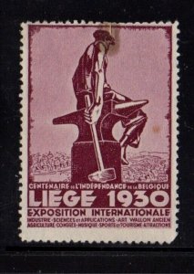 Belgium - 1930 Liege International Exposition, Belgian Independence Centenary