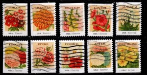 #4754 - 4763 Vintage Seed Packets set/10 (Off Paper) - Used