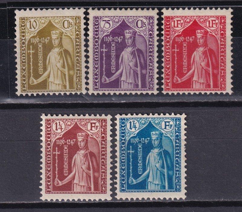 1932 - LUXEMBOURG -Sc# B50-B54, MNH**