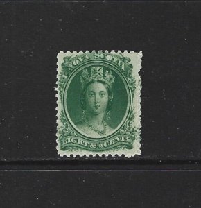 NOVA SCOTIA - #11 - 8 1/2c QUEEN VICTORIA MINT STAMP MH