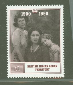 British Indian Ocean Territory #167  Single
