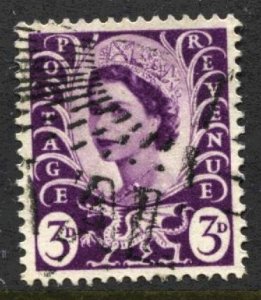 STAMP STATION PERTH Wales #7 QEII Definitive Used 1958-1967