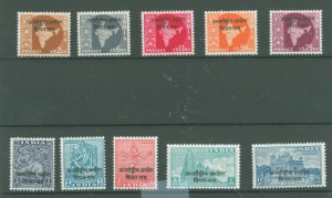 India/International Commission in Indochina/Vietnam #1-5/6-10  Single (Comple...