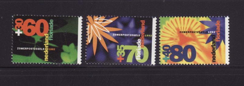 Netherlands B662-B664 Set MNH Flowers (A)