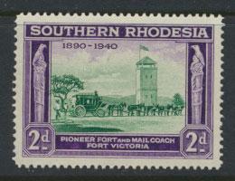 Southern Rhodesia  SG 56  Mint very light trace of Hinge 