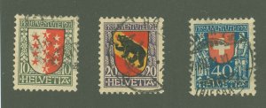 Switzerland #B18-20  Single (Complete Set)