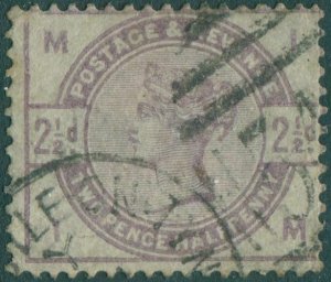 Great Britain 1883 SG190 2½d lilac QV MIIM FU
