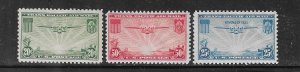 US #C20-C22 1935 TRANSPACIFIC ISSUES- MINT NEVER HINGED