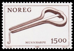 Norway Scott 804 (1982) Mint NH VF, CV $6.00 J