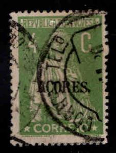 Azores Scott 184 Used on  chalky paper