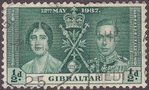 Gibraltar 104 Coronation Issue 1937