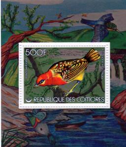 Comoro Islands 1978 Birds SS Perf.MNH Sc # 291 