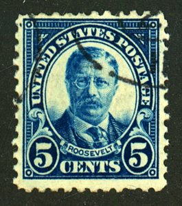 U.S. #557 USED
