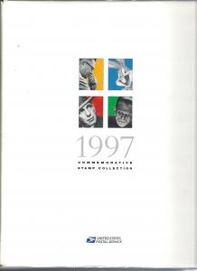 US 1997 Stamp Yearbook hard cover album - No Stamps 