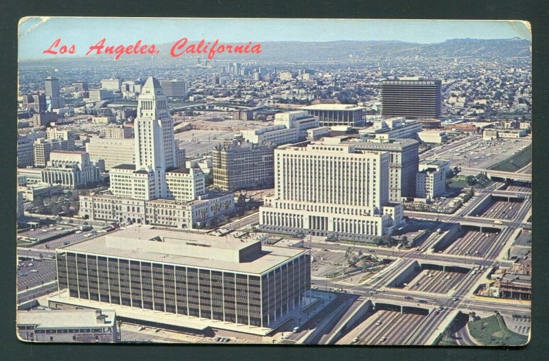 1967 Los Angeles Postcard - Lakewood, California to Helsinki, Finland