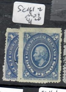 MEXICO   1P-2P   SC 161-162     MOG         P0419H