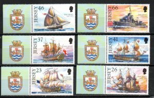 Jersey 982-987 MNH