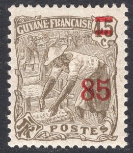 FRENCH GUIANA SCOTT 103