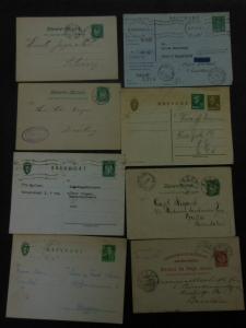 NORWAY : Fascinating collection of 176 Used Postal History items as received.