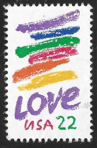 US #2143 22c Love ~ MNH
