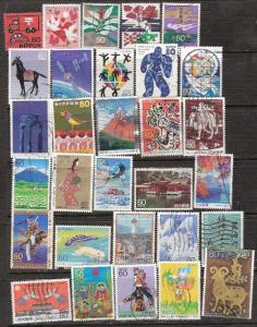 J132 Japan 30 used stamps