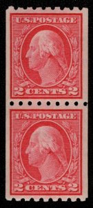 USA #411 VF OG NH, Pair, very fresh, super nice! Retail $55