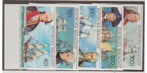 Madagascar - Malagasy Republic Scott #525-526//C137-C139 Stamps - Mint NH Set