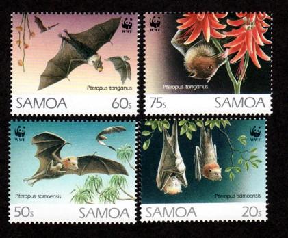 Samoa 827-830 Mint NH WWF!