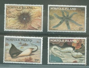 Norfolk Island #377-380  Single (Complete Set)