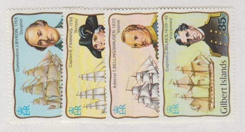Gilbert & Ellice Islands Scott #296-299 Stamps - Mint NH Set