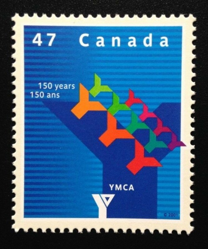 Canada  Sc# 1925  YMCA  2001  MNH