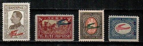 Bulgaria Scott C1-4 Mint NH 