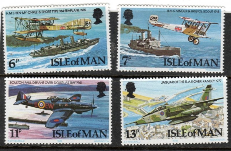 Isle of Man 1978 60th Anniv of Royal Air Force MNH