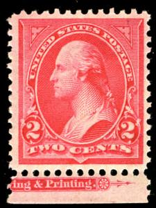 US #267 VF/XF mint very lightly hinged,  deep rich color,  wonderful stamp,  ...