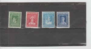 Newfoundland  Scott#  245-248  MH  (1935 Royal Family)