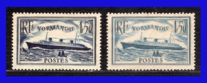 1935 - Francia - Scott n 300 / 300a - MNH - FR- 060 - 03